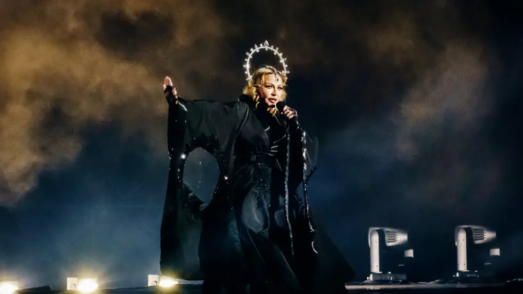 negative publicity surrounding Madonna's late concert start times