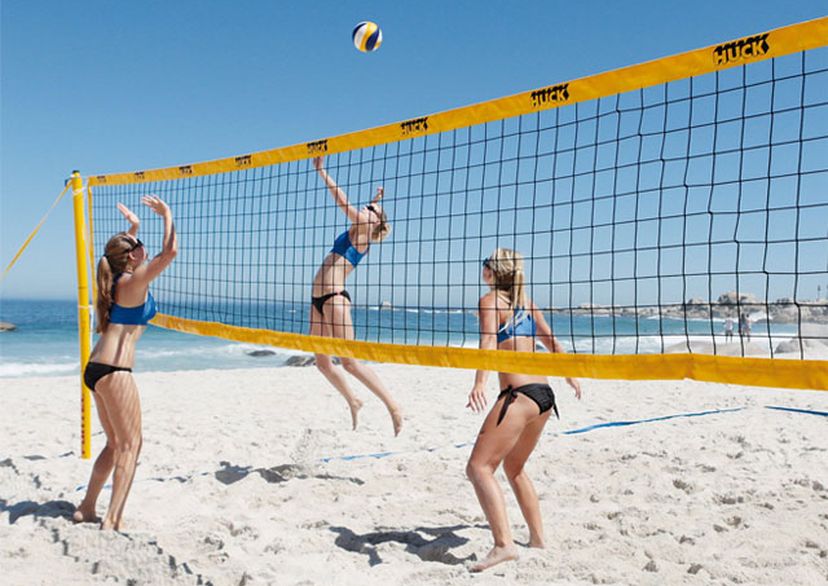 Beach Volleyball : Riding the Waves of Passion At The Beach