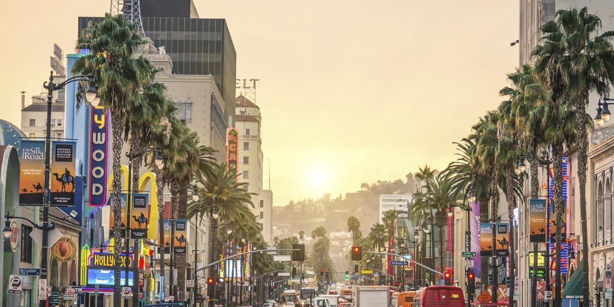 Grauman's Chinese Theatre di Hollywood Boulevard, Los Angeles