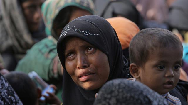 Sebuah potret kelompok pengungsi Rohingya yang mengekspresikan kegigihan mereka