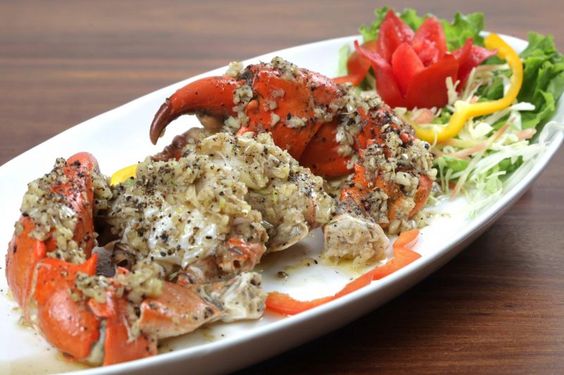 Butter Garlic Crab India