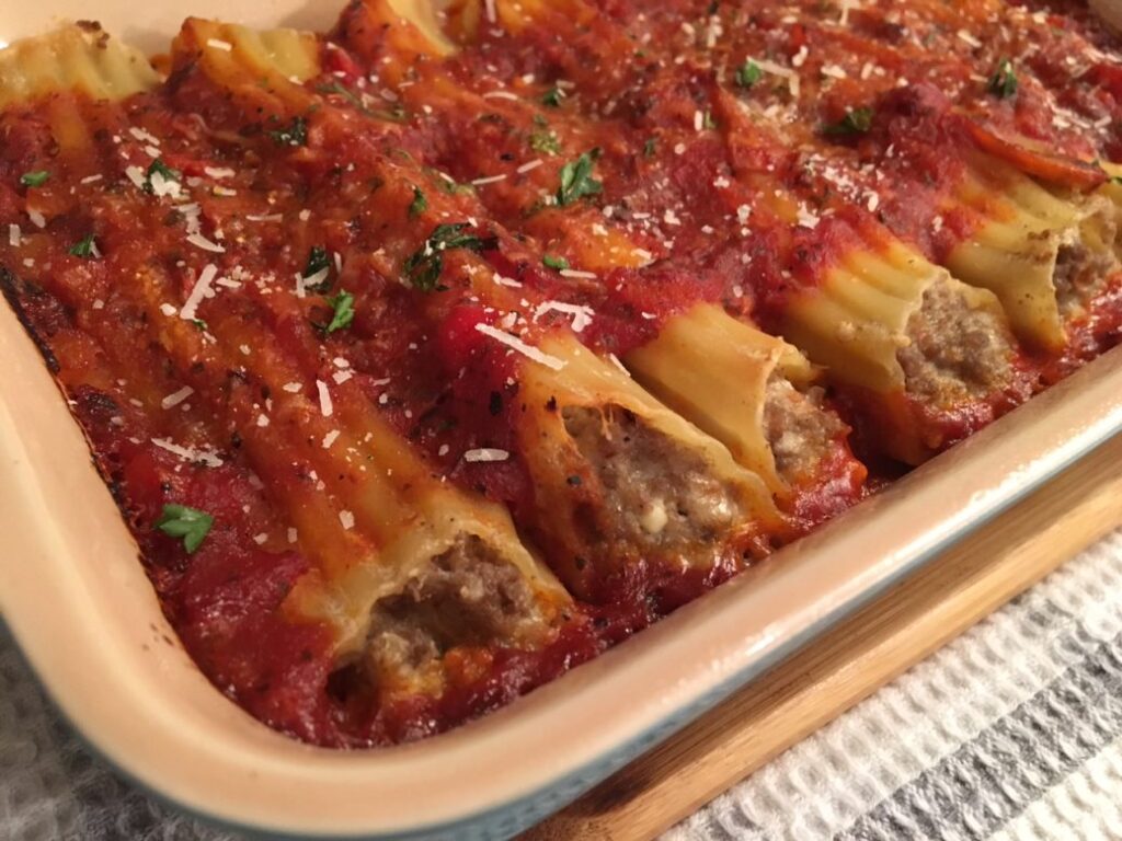 History of Manicotti
