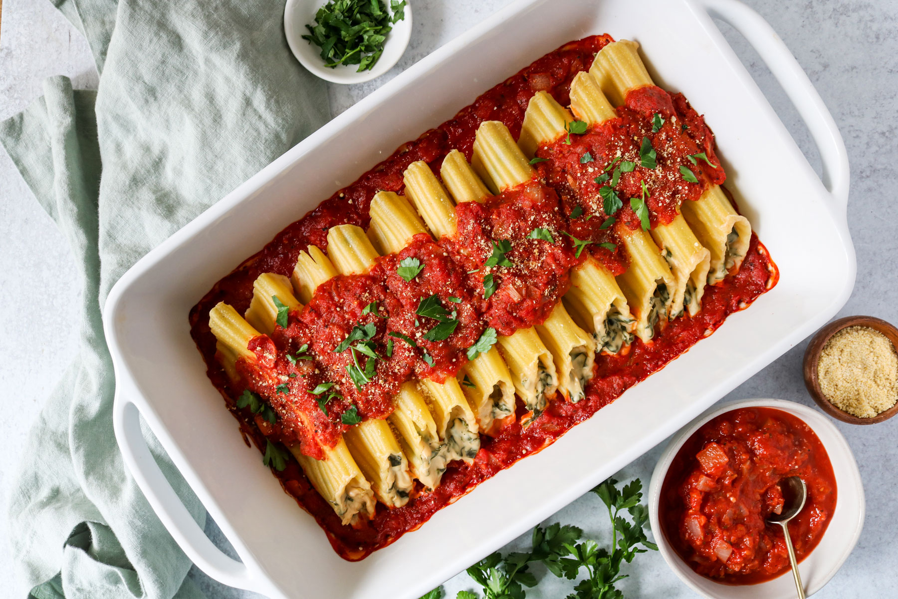 Making Manicotti