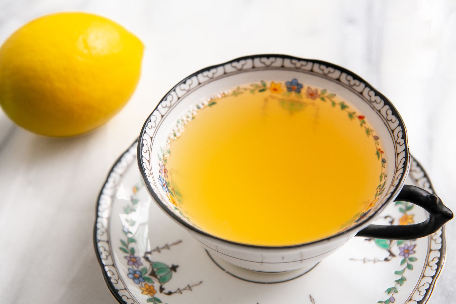 History of Hot Lemon Tea