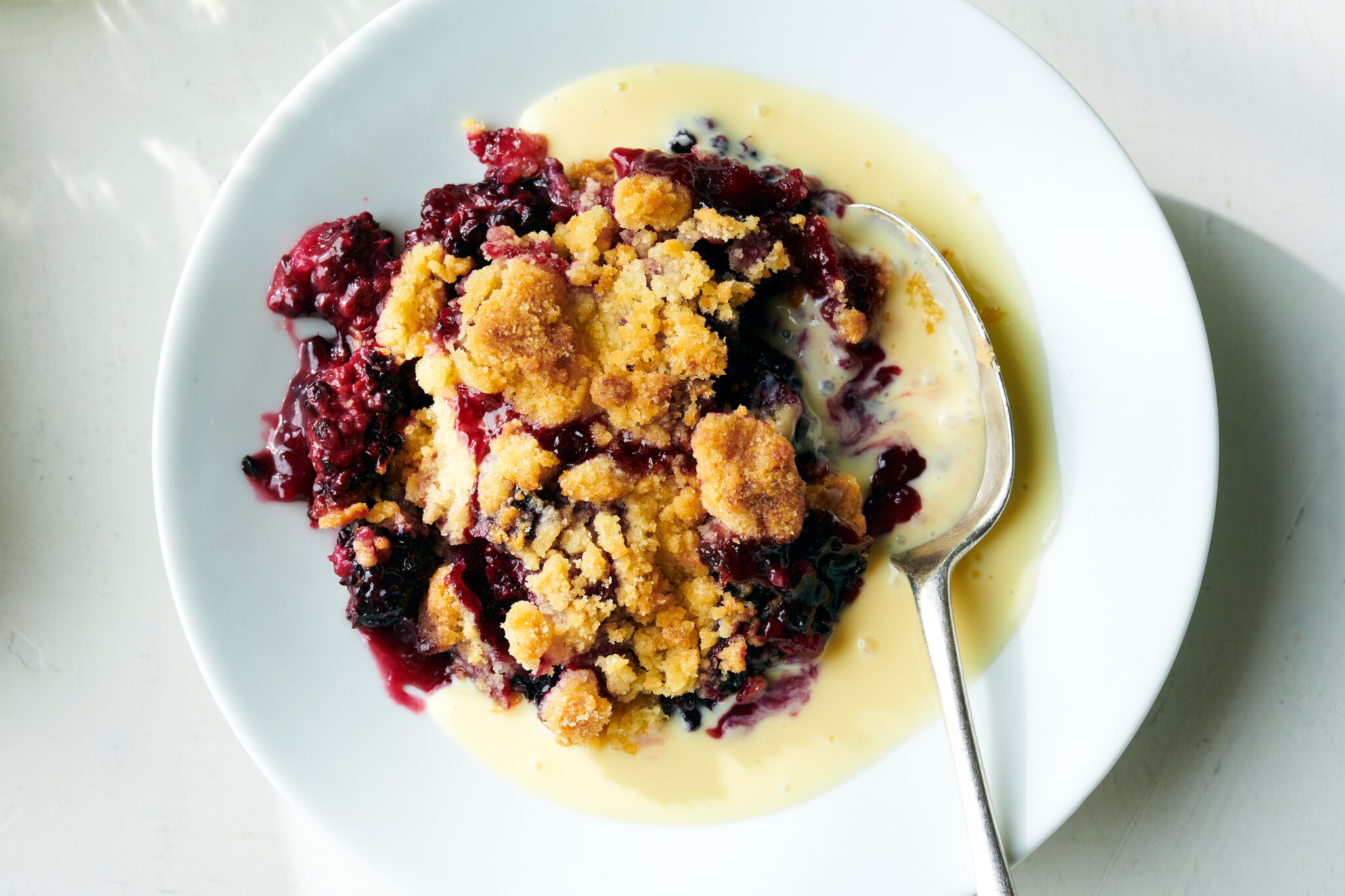 Occasions with Blackberry Crisp
