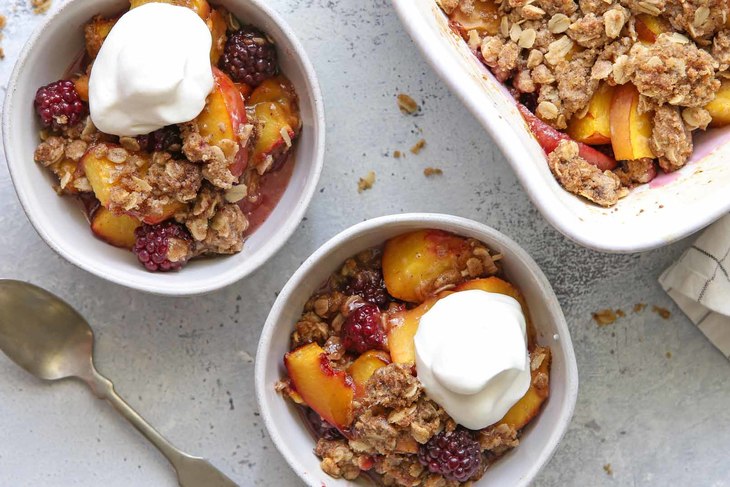 Perfect Blackberry Crisp