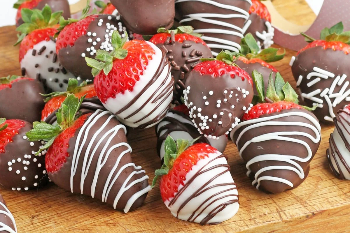 Perfect Chocolate Covered Strawberry