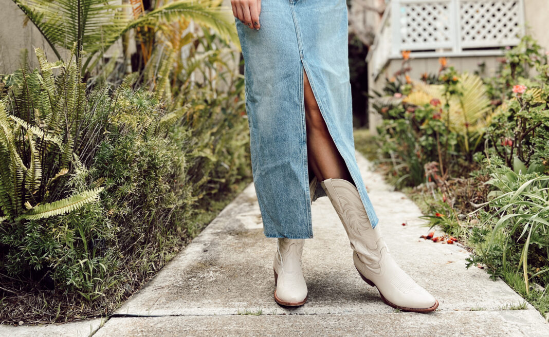 Style a Denim Skirt