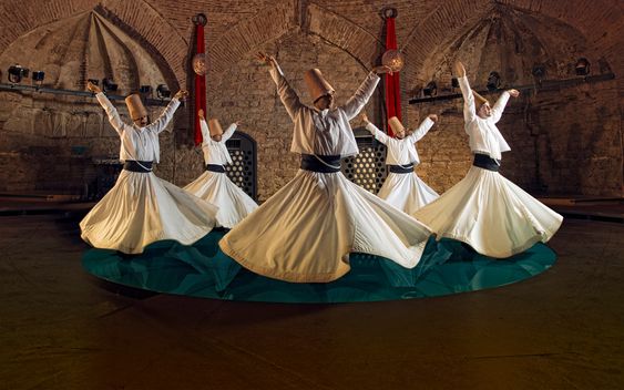 Upacara Whirling Dervishes Turki
