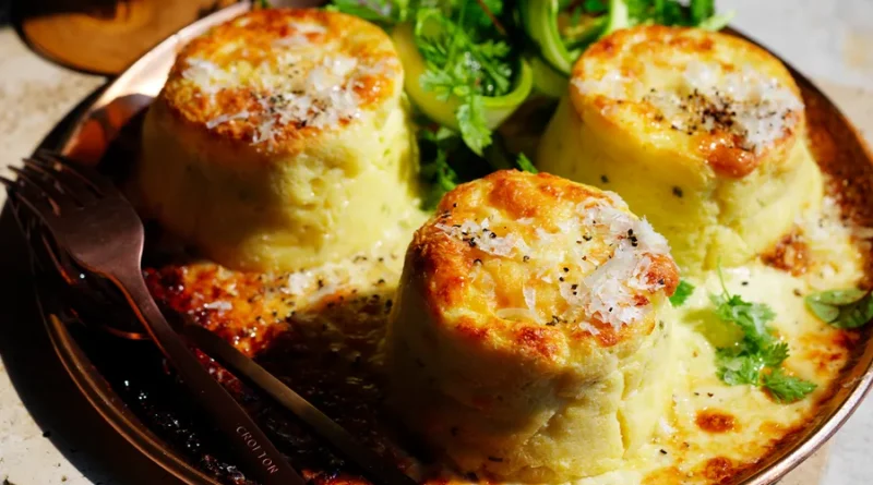Goat Cheese Soufflé