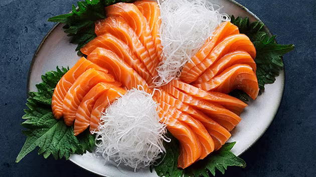 Salmon Sashimi