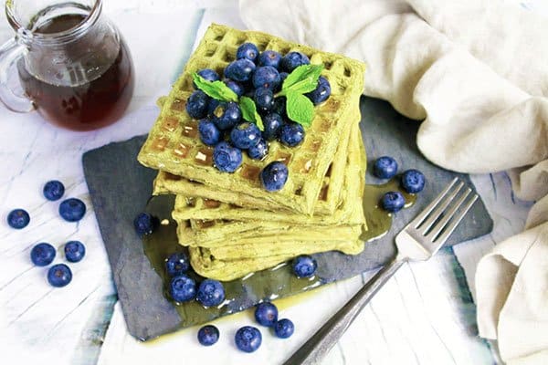 Waffle Matcha